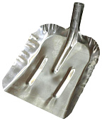 Лопата уборочная ЛУ-2 оцинк., б/ч (330х450) Лопата уборочная ЛУ-2 оцинк., б/ч (330х450)