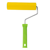  Валик прижимной резиновый с ручкой, 180 мм, D ручки - 6 мм// Сибртех 