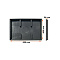  Поддон придверный пластиковый Gidrolica Step Pro 400x600x64мм 