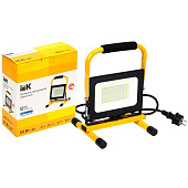  Прожектор LED СДО 50Вт 6500К IP65 переносной черный /IEK 