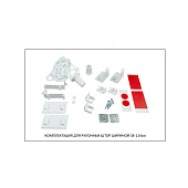  Рулонная штора Фрост Светло-серый  57х175 