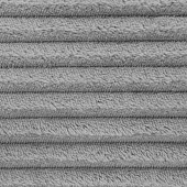  Покрывало 180х200 Полоска фланелевое серый 