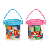  Тесто для лепки 7 цв 105гр с 1 формочка МИКС  ( набор ) 454324 