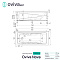  Ванна акриловая Nova 170х70х40 без каркаса Oviva 
