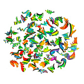 Пазлы "Магический дракон", 011102 4276176 Пазлы "Магический дракон", 011102 4276176