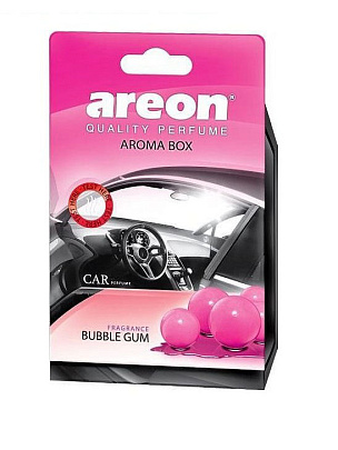  Ароматизатор под сиденье AREON AROMA BOX Bubble gum 