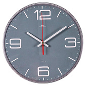 Часы настенные Рубин "Классика" круг d=25 см, цвет серый, 2524-022 Часы настенные Рубин "Классика" круг d=25 см, цвет серый, 2524-022