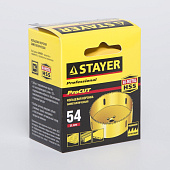 Коронка 54мм биметал.универсал./STAYER "PROFESSIONAL Коронка 54мм биметал.универсал./STAYER "PROFESSIONAL