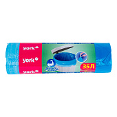 Мешки для мусора с тесьмой YORK 35л (20шт.) 902190 Мешки для мусора с тесьмой YORK 35л (20шт.) 902190