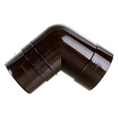 Колено 72° Docke PREMIUM, Шоколад Ral:8019