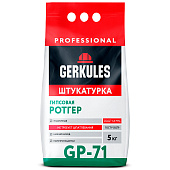 Штукатурка гипсовая РОТГЕР PRO GP-71 (5кг) /Геркулес Штукатурка гипсовая РОТГЕР PRO GP-71 (5кг) /Геркулес