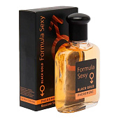  Туалетная вода с феромонами Formula Sexy Black Gold мужская, 100 мл Delta Parfum 