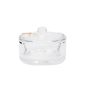  Конфетница, 12х8,5 см, с крышкой, GloryANLAF-241024XIAN 