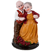  Фигурка декоративная "Бабушка с дедушкой", L9 W9 H14,5 см 