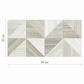 Декор 30х60 Palissandro Geo оливковый /БерезаКерамика Декор 30х60 Palissandro Geo оливковый /БерезаКерамика