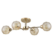  Люстра модерн 20115/4FG СP 40Вт E27 /ЭкономСвет 