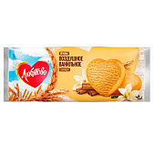  Печенье сдобное Любятово "Воздушное ванильное" с корицей 200 гр 