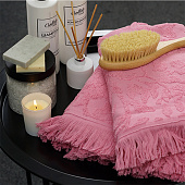 Комплект полотенец Versal (50х90 см - 1 шт, 70х140 см - 1 шт), махра, сирень Комплект полотенец Versal (50х90 см - 1 шт, 70х140 см - 1 шт), махра, сирень