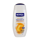  Гель для душа Nivea Молоко и Абрикос 250мл 