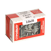  Гвозди толевые евро оцинк. 2,8х25 (0,2 кг) Стройбат 