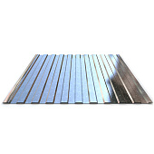 Профнастил С8 0.45х2000х1200мм оцинкованный Профнастил С8 0.45х2000х1200мм оцинкованный