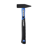 Молоток слесарный 300г, фибергласовая обрезиненная рукоятка, квадратный боек, ЗУБР Молоток слесарный 300г, фибергласовая обрезиненная рукоятка, квадратный боек, ЗУБР