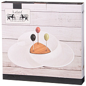 Менажница lefard "native" 31х3 см, 3 вилочки 474-213 Менажница lefard "native" 31х3 см, 3 вилочки 474-213