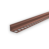 Профиль внутренний 10мм 2,7м "Деконика" 019-0 Коричневый Профиль внутренний 10мм 2,7м "Деконика" 019-0 Коричневый