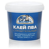 Клей ПВА строительный Эксперт 0.9кг Клей ПВА строительный Эксперт 0.9кг