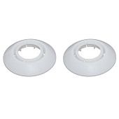 Розетка для труб универсальная Ф25-34мм "Идеал" (2шт) /001 Белый Розетка для труб универсальная Ф25-34мм "Идеал" (2шт) /001 Белый