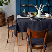  Скатерть (рогожка) 165х200 Волшебная ночь ДТ172 индиго 70 
