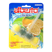 Освежитель-очиститель для унитаза ALBERTO WC с ароматом Лимон и лайм 1шт Освежитель-очиститель для унитаза ALBERTO WC с ароматом Лимон и лайм 1шт