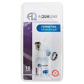 Анаэробный клей-герметик AQUALINK разборный 10г синий (блистер)