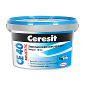Затирка CE40 Aquastatic 04 серебристо-серая (2кг) /Церезит