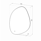 Зеркало с LED подсветкой Moti Led 600х800 Континент Зеркало с LED подсветкой Moti Led 600х800 Континент