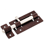 Задвижка дверная ЗД-01 антик медный Задвижка дверная ЗД-01 антик медный