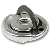 Гайка зажимная для УШМ резьба М14, посадка 22,2 мм, быстрозажимная ПРАКТИКА Гайка зажимная для УШМ резьба М14, посадка 22,2 мм, быстрозажимная ПРАКТИКА