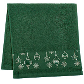  Полотенце махровое 50х90 Игрушки (3435С, изумрудный) 