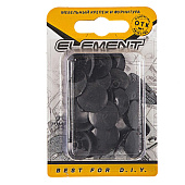 Заглушки на эксцентрик, 40шт, черный Заглушки на эксцентрик, 40шт, черный