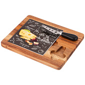 Набор для сыра lefard "секретные ингредиенты" черный 25х20х2,5см 263-1188 Набор для сыра lefard "секретные ингредиенты" черный 25х20х2,5см 263-1188