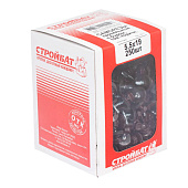  Саморезы кровельные 5,5х19мм, 250шт, RAL 8017 шоколадно-коричневый 