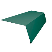 Планка карнизная 0,4х100х65 L=2м (RAL 6005 Зеленый мох) Планка карнизная 0,4х100х65 L=2м (RAL 6005 Зеленый мох)