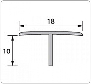 Профиль-Т 18х10х2700мм Профиль-Т 18х10х2700мм