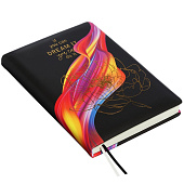 Ежедневник А5 deVENTE Galaxy, 160 л, черно-малиновый, кремовая бумага, 2334412 Ежедневник А5 deVENTE Galaxy, 160 л, черно-малиновый, кремовая бумага, 2334412