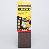 Лента шлифовальная бесконечная 75х533мм Р100(3шт)/STAYER Лента шлифовальная бесконечная 75х533мм Р100(3шт)/STAYER