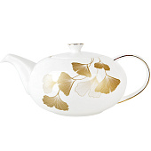 Чайник "Ginkgo" костяной фарфор v=1150мл (подарочная упаковка) 1170119 Чайник "Ginkgo" костяной фарфор v=1150мл (подарочная упаковка) 1170119