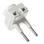 Переходник электр. "Козья ножка" 220В 10А REXANT 11-1065 Переходник электр. "Козья ножка" 220В 10А REXANT 11-1065