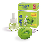  Комплект Mosquitall прибор с диодом + Универсальная защита 45 ночей 