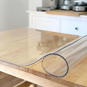 Скатерть гибкое стекло Dekorelle 140х80см, толщина 0,8мм 123-140 Скатерть гибкое стекло Dekorelle 140х80см, толщина 0,8мм 123-140