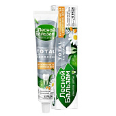  Зубная паста Лесной бальзам Ромашка и облепиха на отваре трав 75мл 